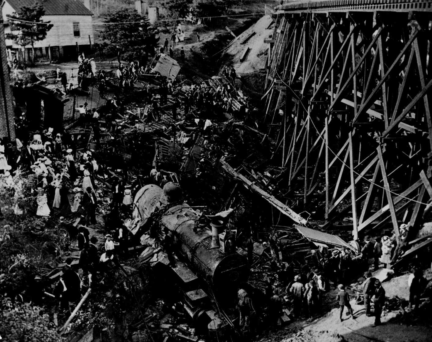 Dan Jones Third Man at the Wreck of the Old 97 Danville, VA 1903